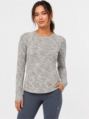 New Lululemon It’s Rulu Run Long Sleeve Data Rush Mini Jacquard Size 8
